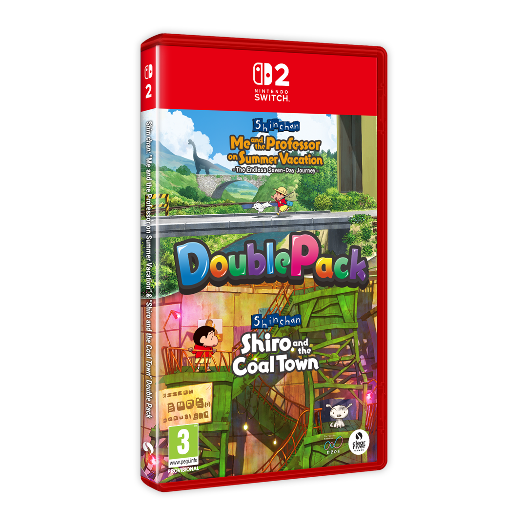 Shin Chan: Me and the Professor on Summer Vacation & Shiro and the Coal Town Double Pack (Nintendo Switch 2)