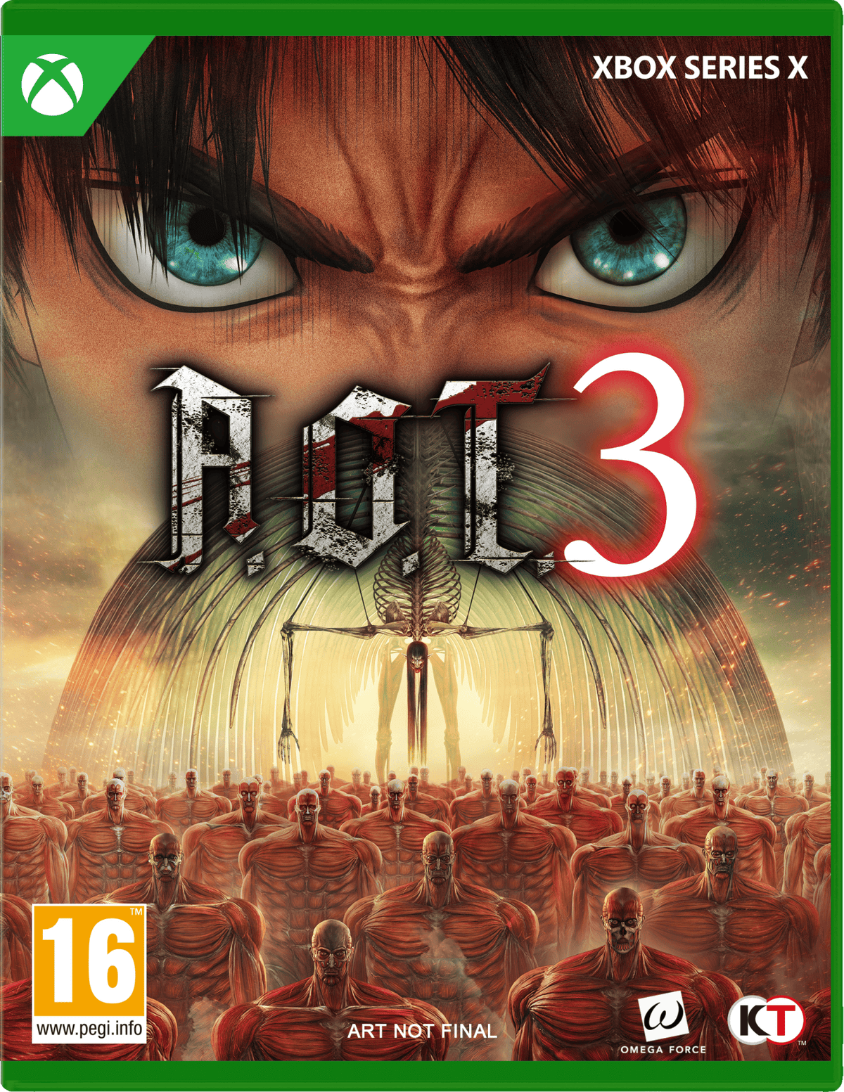 Attack On Titan 3 (XBOX Series X) 5060327538452
