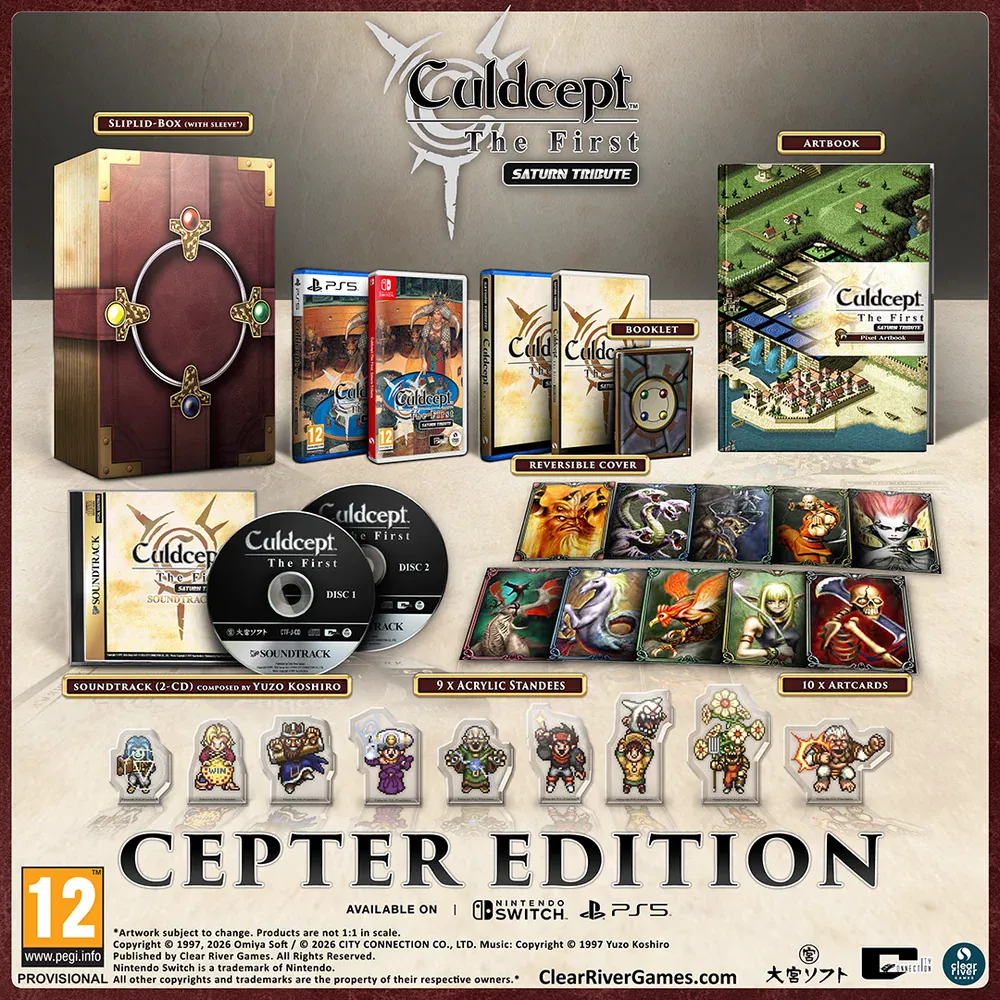 Culdcept The First Saturn Tribute - Cepter Edition (Playstation 5) 7350002937365