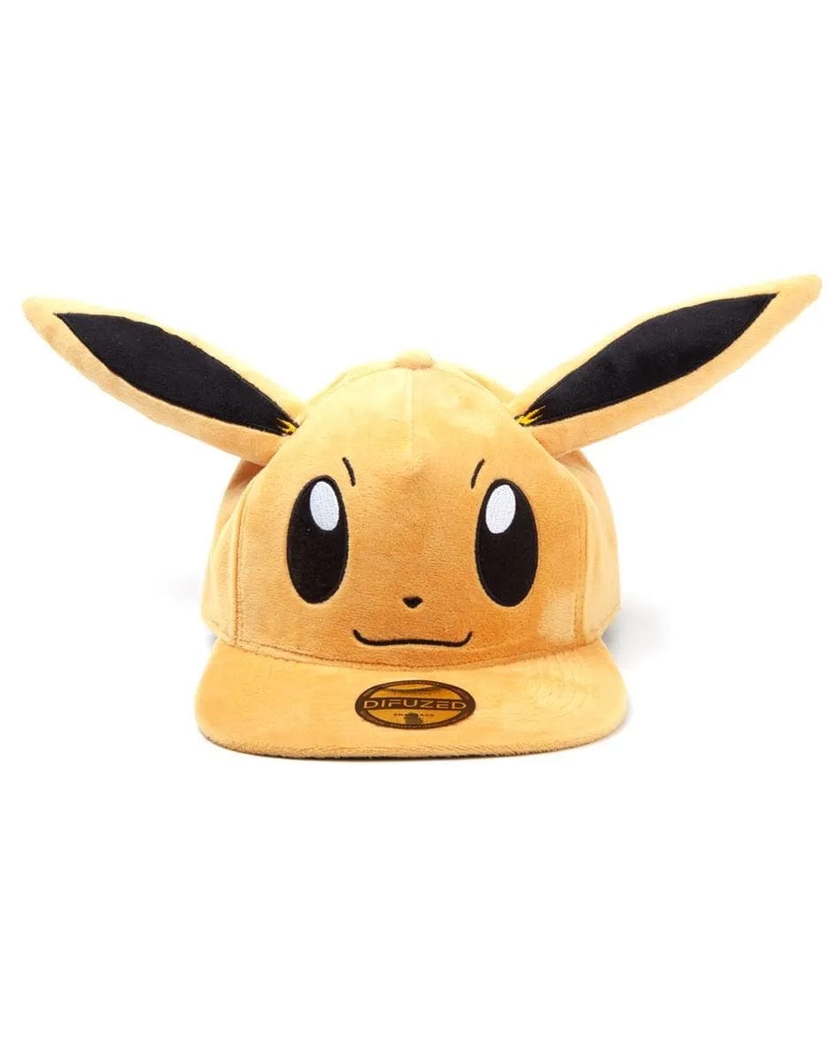 Pokemon Eevee 3D Ears Snapback Hat