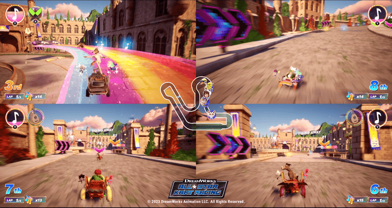 Dreamworks All-star Kart Racing (Playstation 4) 5060968301439