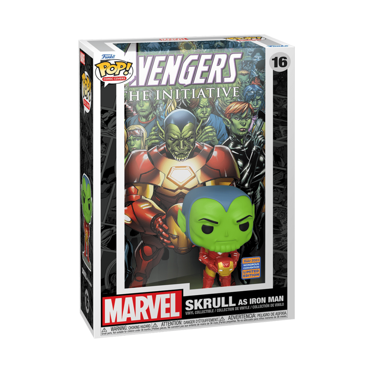 FUNKO POP COMIC COVER: MARVEL - SKRULL (SP) 889698656115