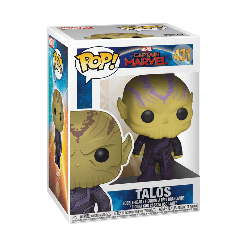 FUNKO POP!:CPT MARVEL-TALOS 889698363785
