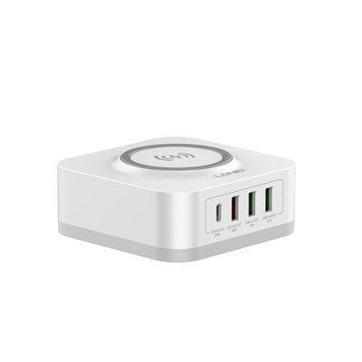 LDNIO CHARGER 4 PORT (3A1C) 30W 5V 3A WIRELESS 18W 5V 3A AW004 6933138600306