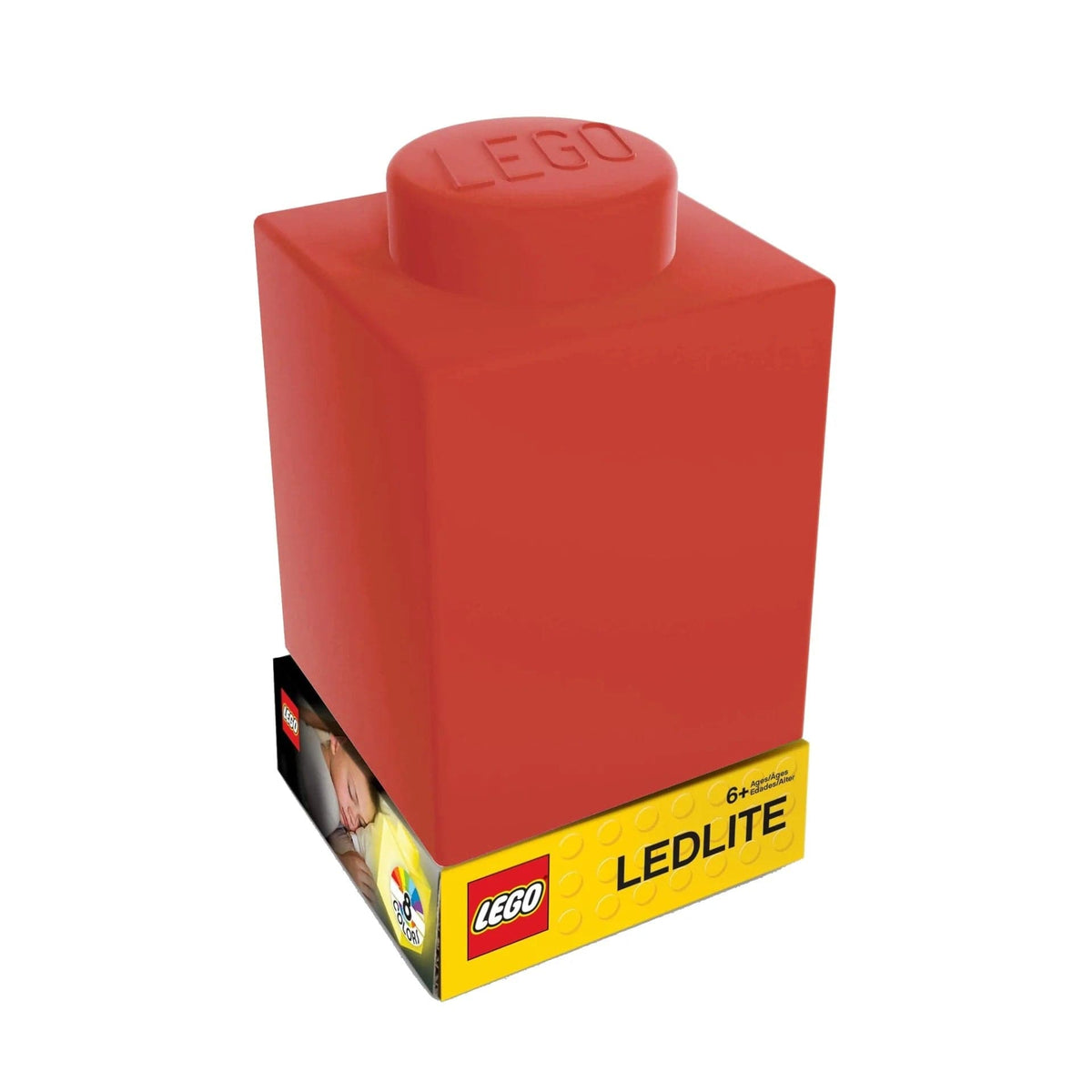 LEGO SILCONE LED NIGHTLIGHTS RED 4895028525538