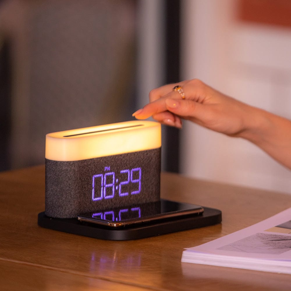 MOYE AURORA LAMP WITH CLOCK AND WIRELESS CHARGER 8605042604500