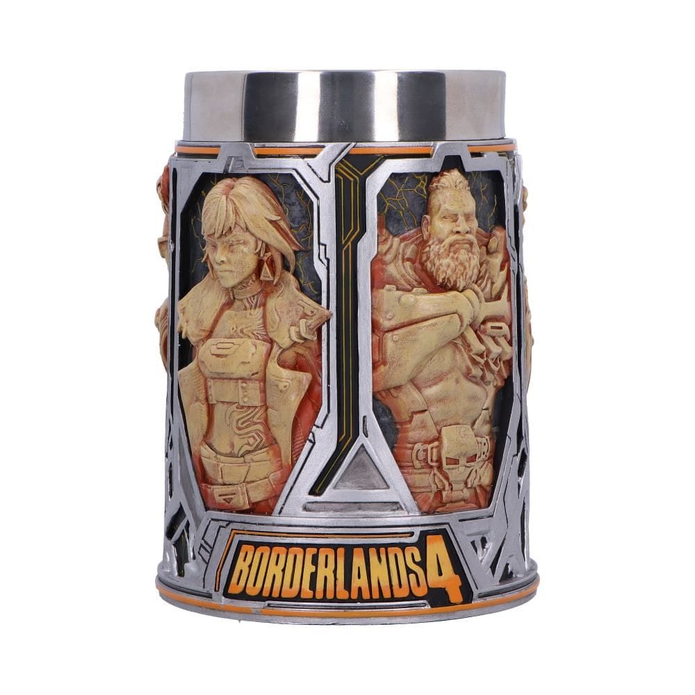NEMESIS NOW BORDERLANDS 4 VAULT HUNTERS TANKARD 17CM - DAMAGED BOX 3200000004764