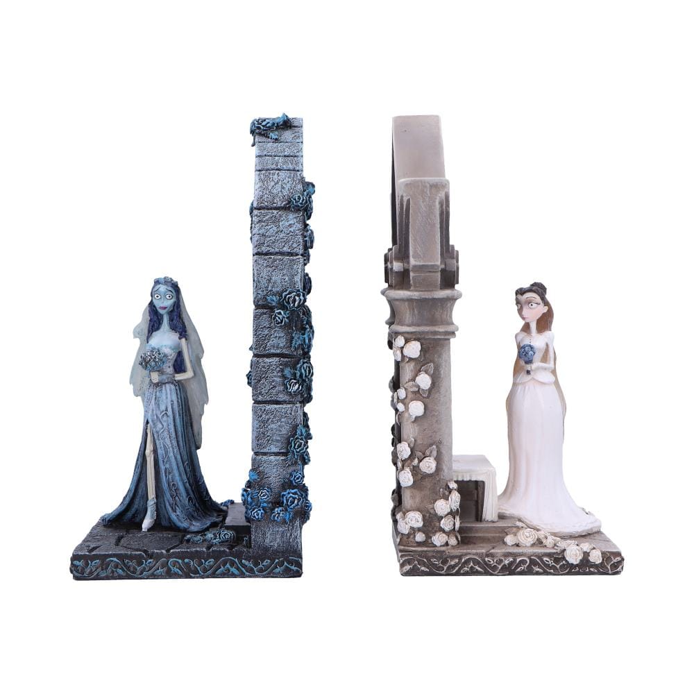 NEMESIS NOW CORPSE BRIDE EMILY AND VICTORIA BOOKENDS 19CM - OPEN BOX 3200000004740