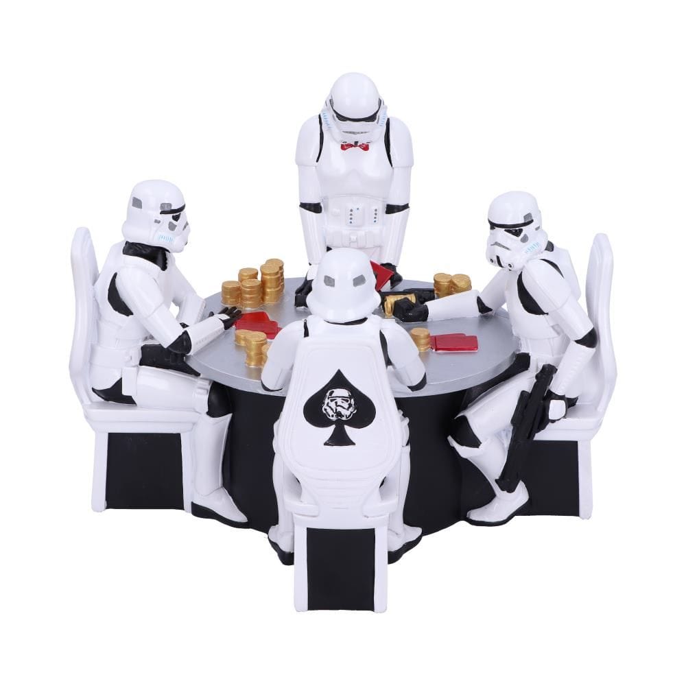 NEMESIS NOW STORMTROOPER POKER FACE 18.3CM 801269141783