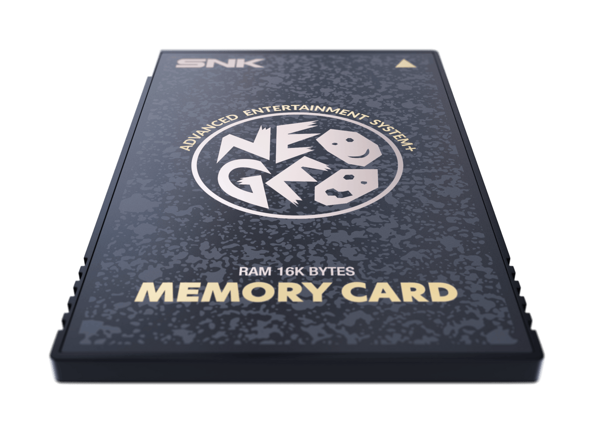 NEOGEO AES+ MEMORY CARD - BLACK 4020628550349