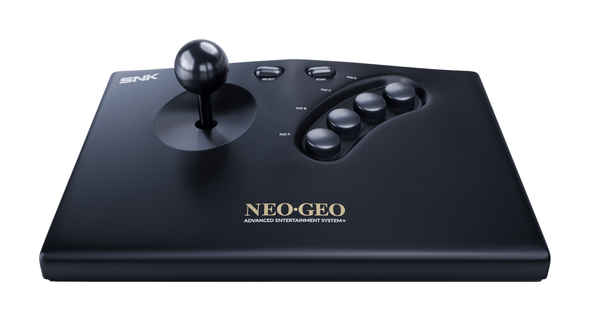 NEOGEO AES+ WIRELESS ARCADE STICK - BLACK 4020628550363