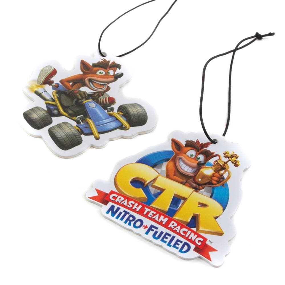 Official Crash Team Racing Nitro-Fueled Car Air Freshener (2 Pack) - DAMAGED BOX 3200000002524