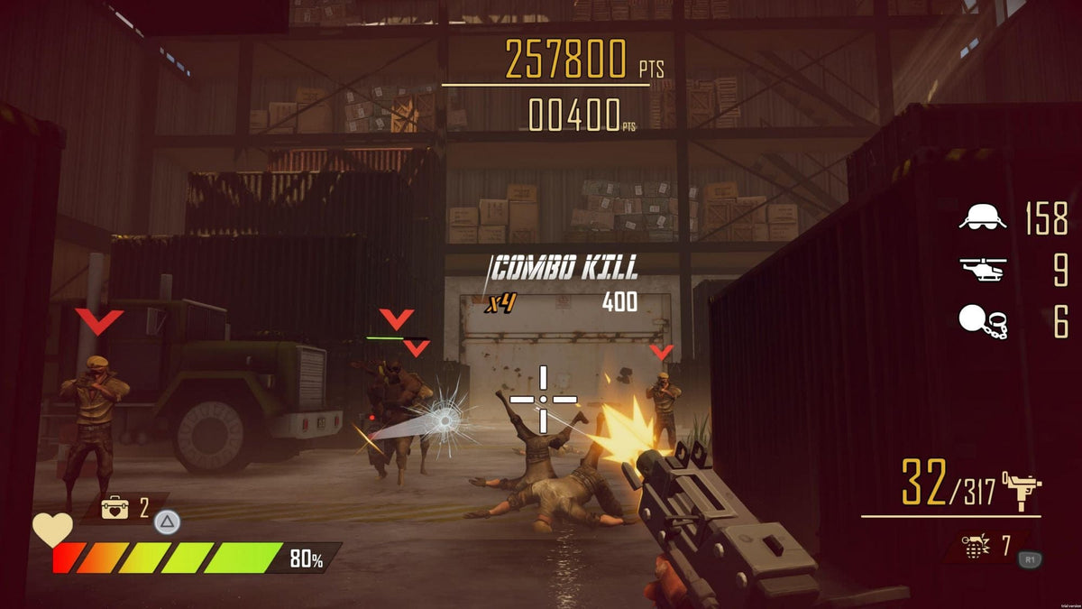Operation Wolf Returns: First Mission - Day One Edition (Playstation 4) - DAMAGED BOX 3200000001855