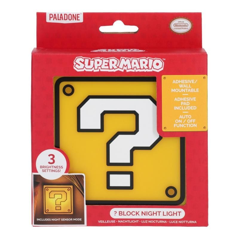 PALADONE Super Mario Question Block Night Light – igabiba