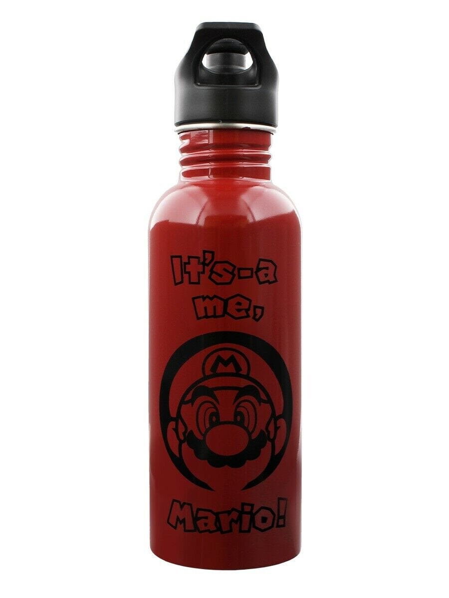 Official Nintendo Super Mario Bros Metallic Bottle,700mL - Shop