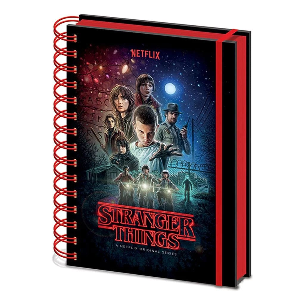 STRANGER THINGS 4 A5 NOTEBOOK VHS