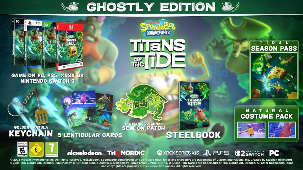 SpongeBob SquarePants: Titans Of The Tide - Ghostly Edition (PC) 9120131603541