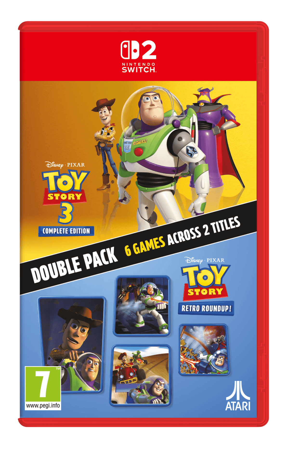Toy Story: Retro Roundup! + Toy Story 3 Complete Edition Double Pack (Nintendo Switch 2) 5056635623461