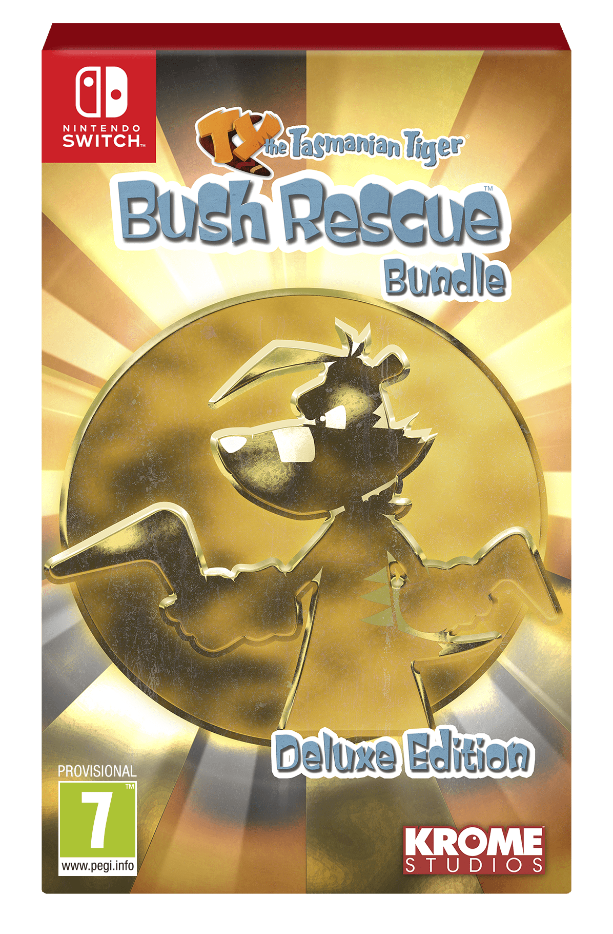 Ty The Tasmanian Tiger Hd: Bush Rescue Bundle - Deluxe Edition (Nintendo Switch) 5056635608802