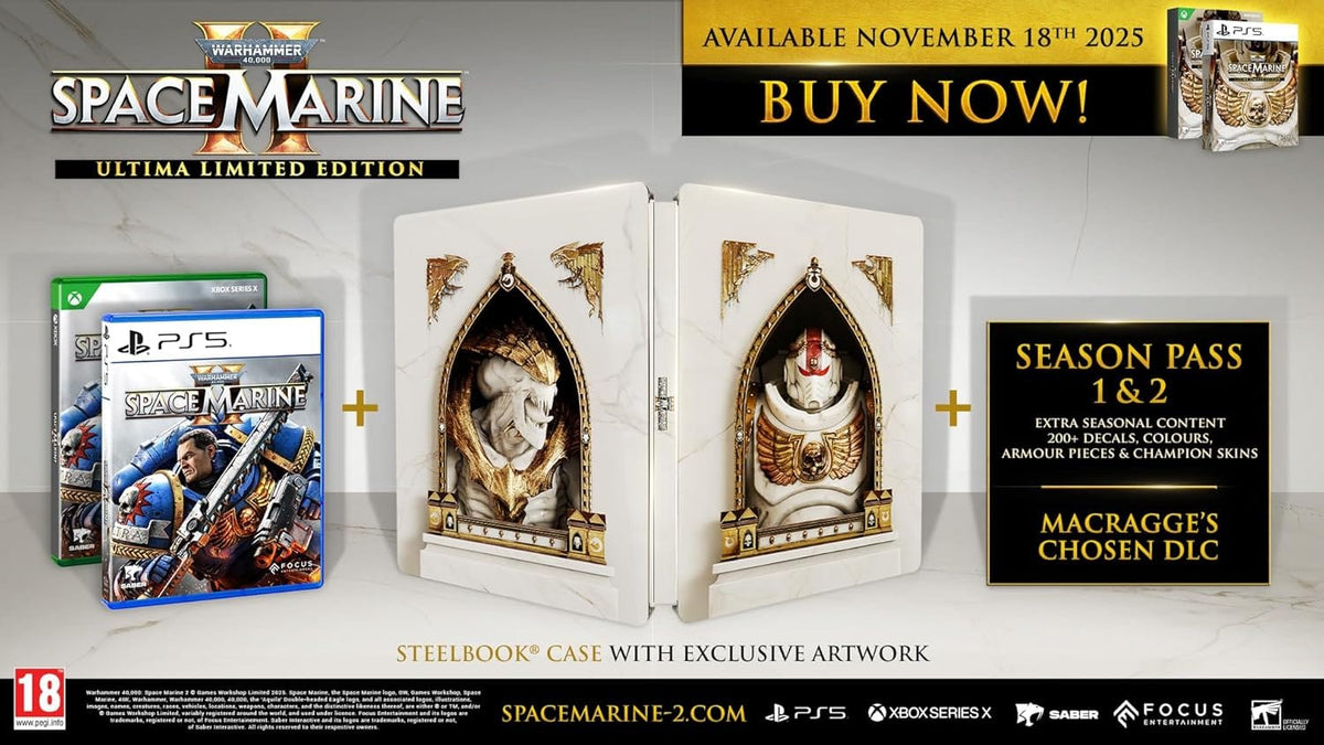 Warhammer 40,000: Space Marine 2 - Ultima Limited Edition (Playstation 5) 3512899969315