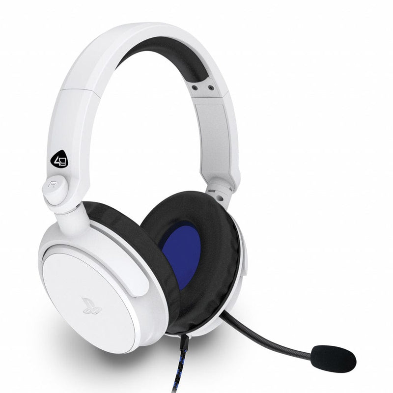 4GAMERS PRO4-50S PS4 STEREO GAMING HEADSET WHITE 5055269711292