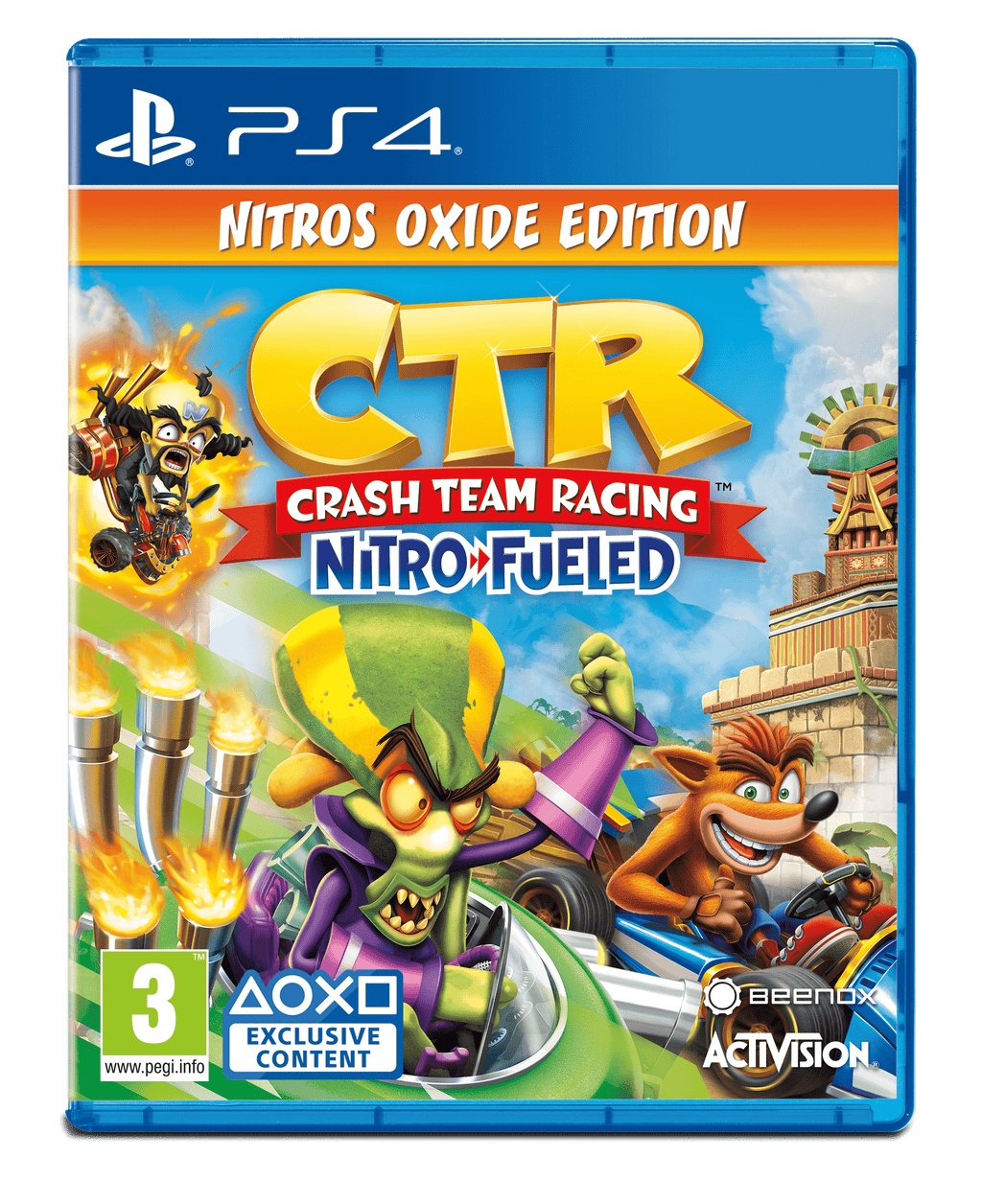 Crash Team Racing Nitro-Fueled Nitros Oxide Edition (PS4) – igabiba