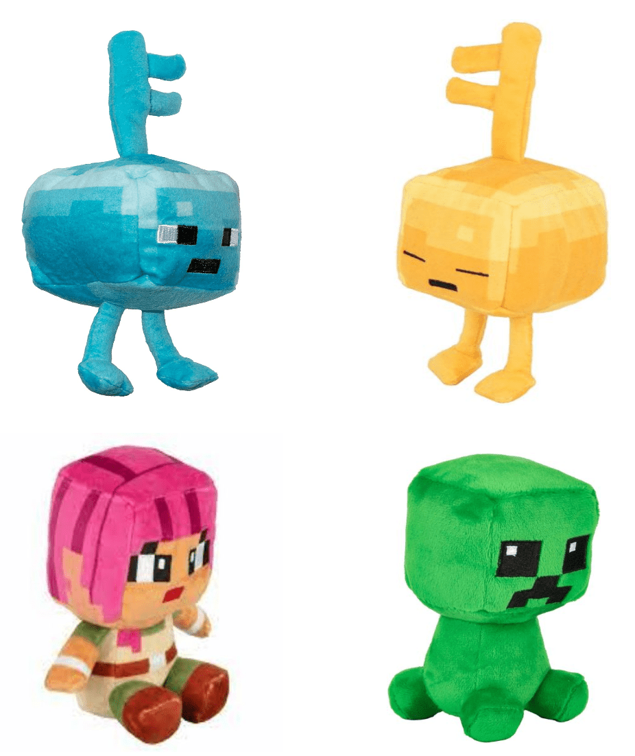 jinx minecraft miner mini backpack JINX MINECRAFT DUNGEONS MINI CRAFTER PLUSH – igabiba