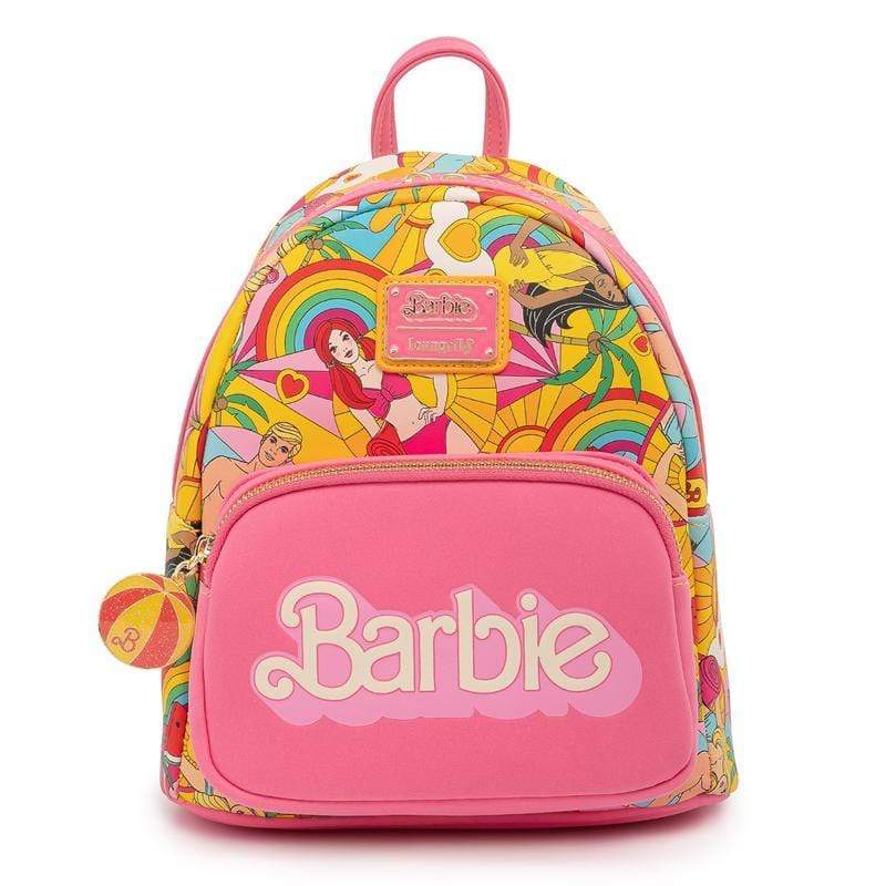 barbie backpack mini LOUNGEFLY BARBIE FUN IN THE SUN MINI BACKPACK – igabiba