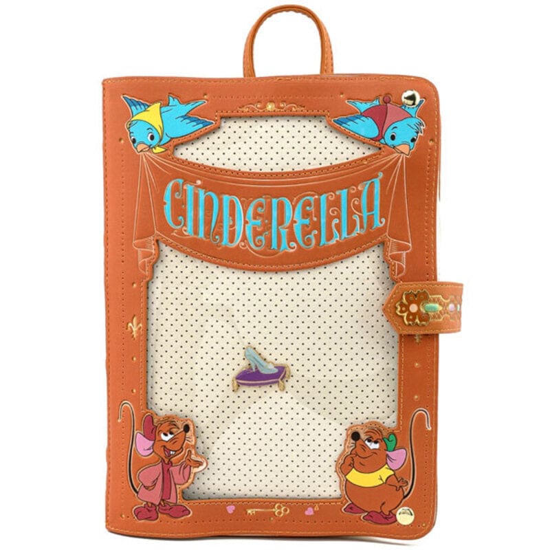 LOUNGEFLY DISNEY CINDERELLA BOOK MINI BACKPACK - Main Image