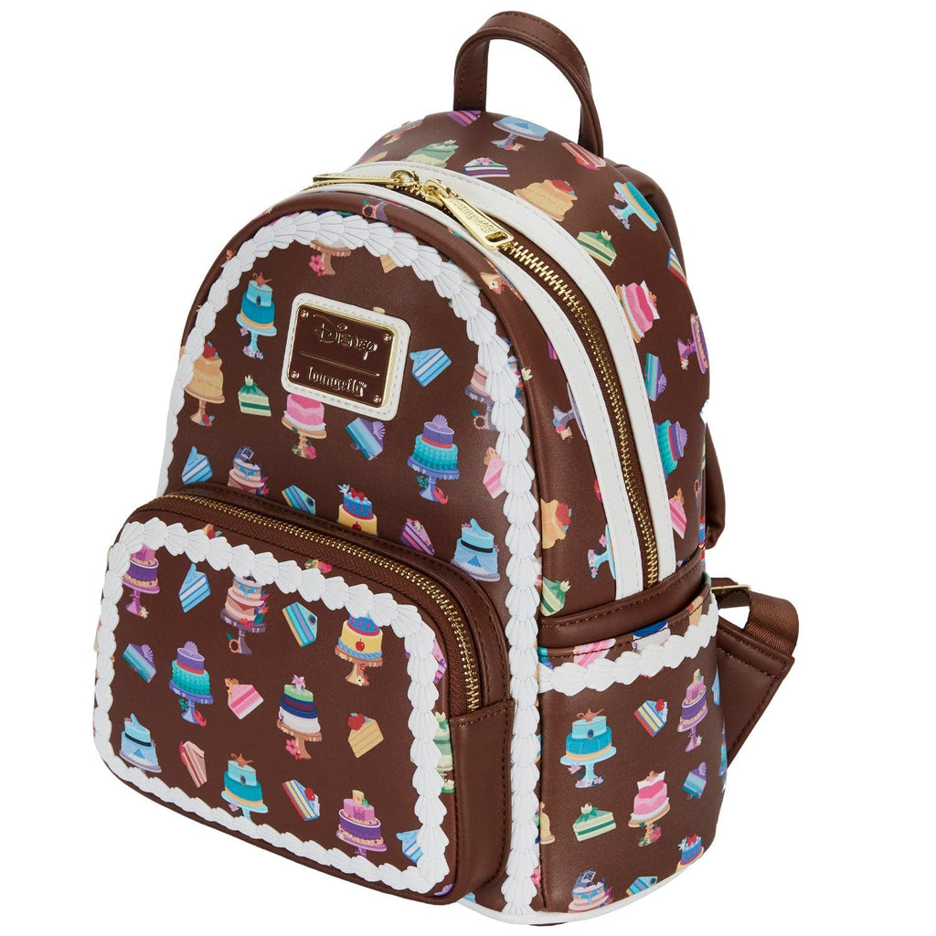 LOUNGEFLY DISNEY PRINCESS BOOKS AOP FAUX LEATHER MINI BACKPACK – igabiba