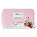 LOUNGEFLY DR. SEUSS THE GRINCH LOVES THE HOLIDAYS ZIP AROUND WALLET 671803382602