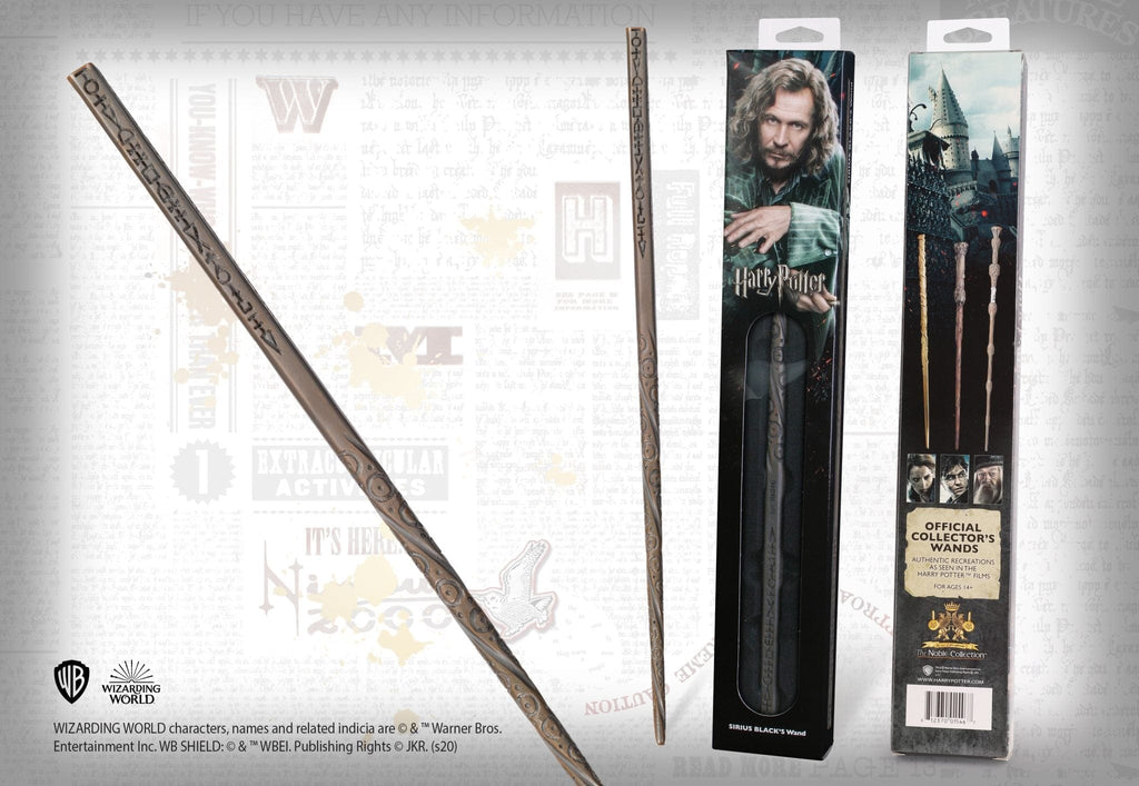 The Noble Collection Sirius Black Varita Caja de Ollivander The Noble Collection Sirius Black Varita Caja de Ollivander