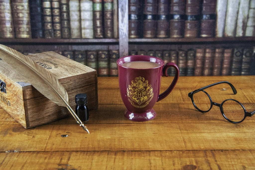 Paladone Harry Potter Writing and Travel Mug Set - Hogwarts  Crest - Officially Licensed Merchandise: Coffee Cups & Mugs