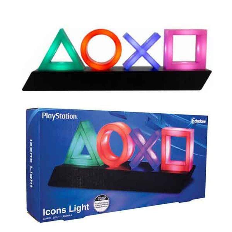 Lampe Gaming Playstation Paladone Icons Multicolor - PowerPlanet