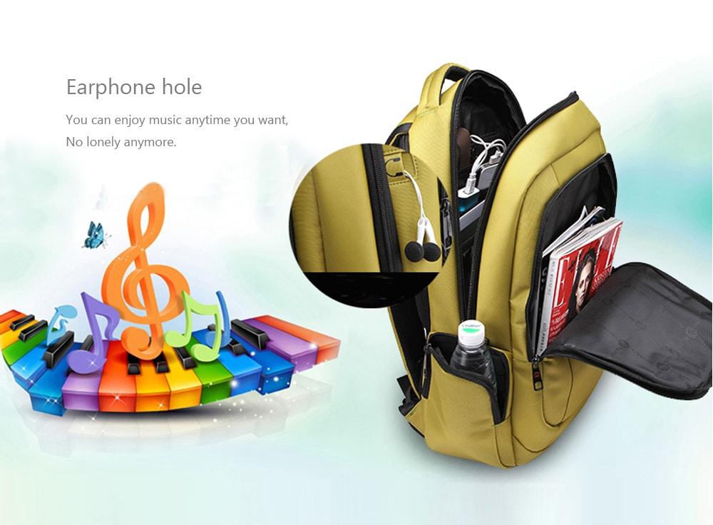 Tigernu Backpack T-B3143 14" Yellow 6928112303656