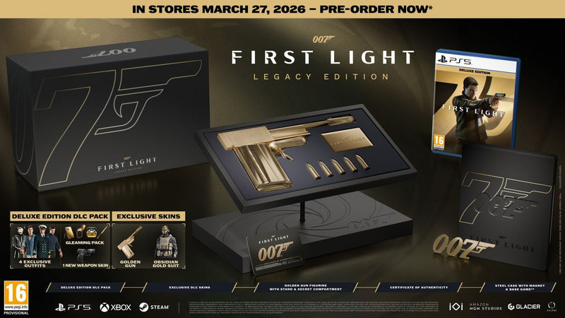 007 First Light - Legacy Edition (Playstation 5) 884095225575