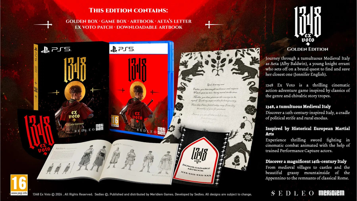 1348 Ex Voto - Golden Edition (Playstation 5) 8436622260683