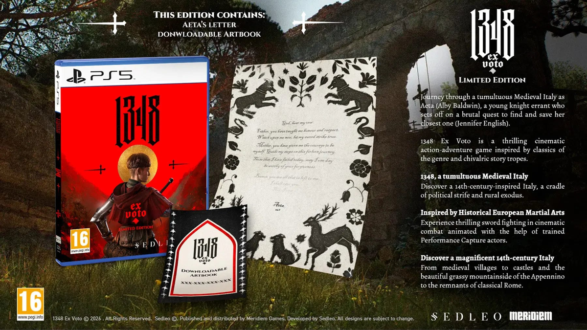 1348 Ex Voto - Limited Edition (Playstation 5) 8436622260676