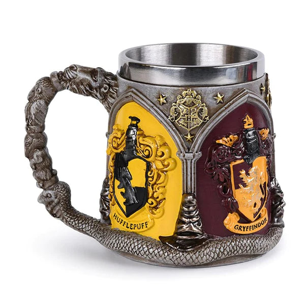 PYRAMID Harry Potter Hogwarts houses mug – DAMAGED