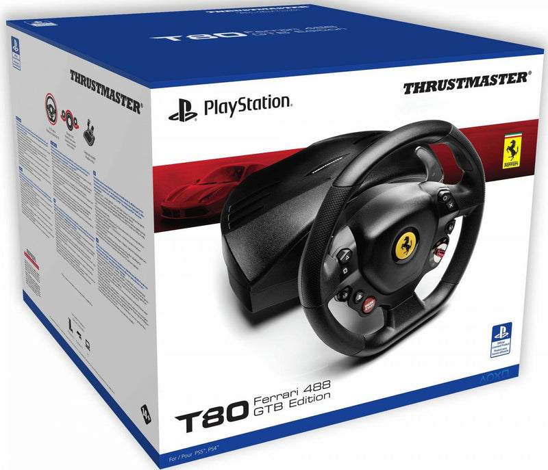 THRUSTMASTER T80 FERRARI 488 GTB EDITION RACING WHEEL PC/PS4