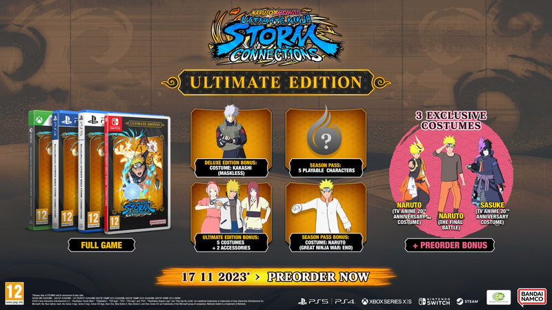 Naruto X Boruto Ultimate Ninja Storm Connections - Ultimate Edition (Playstation 4)