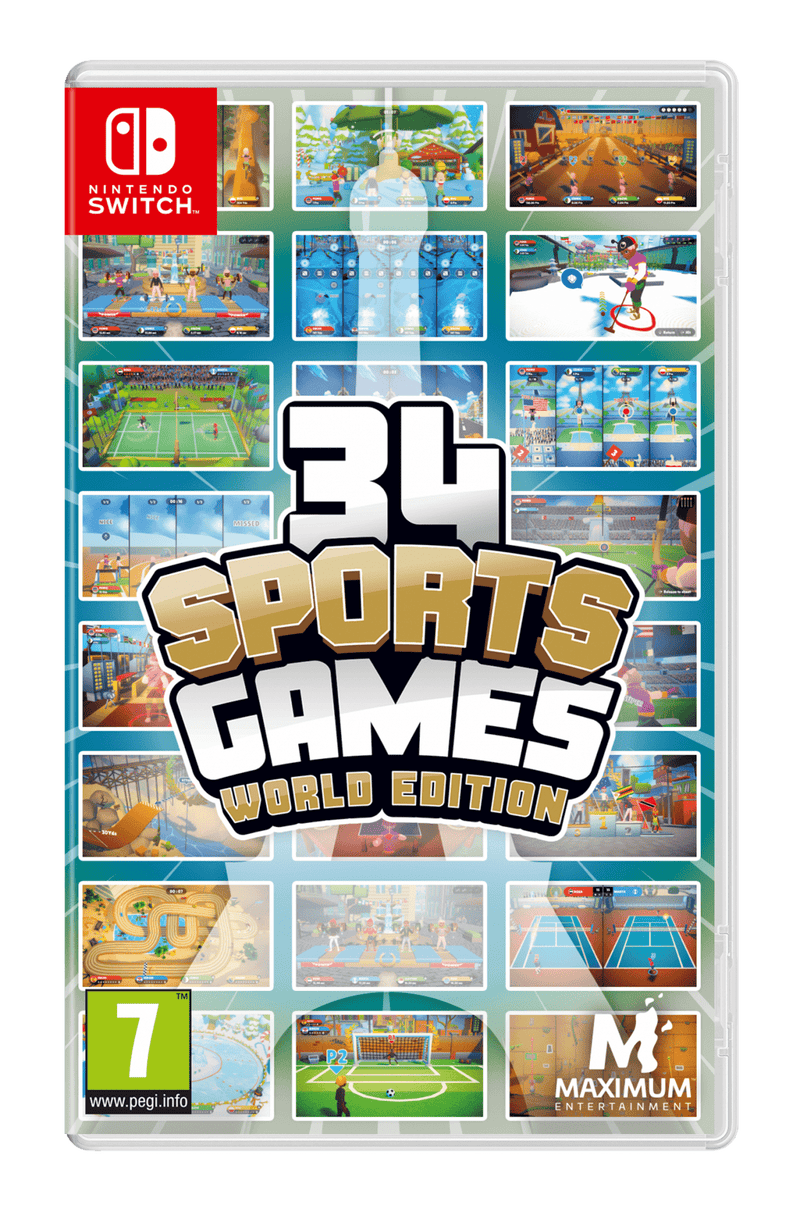 34 Sports Games - World Edition (Nintendo Switch) 5016488141659