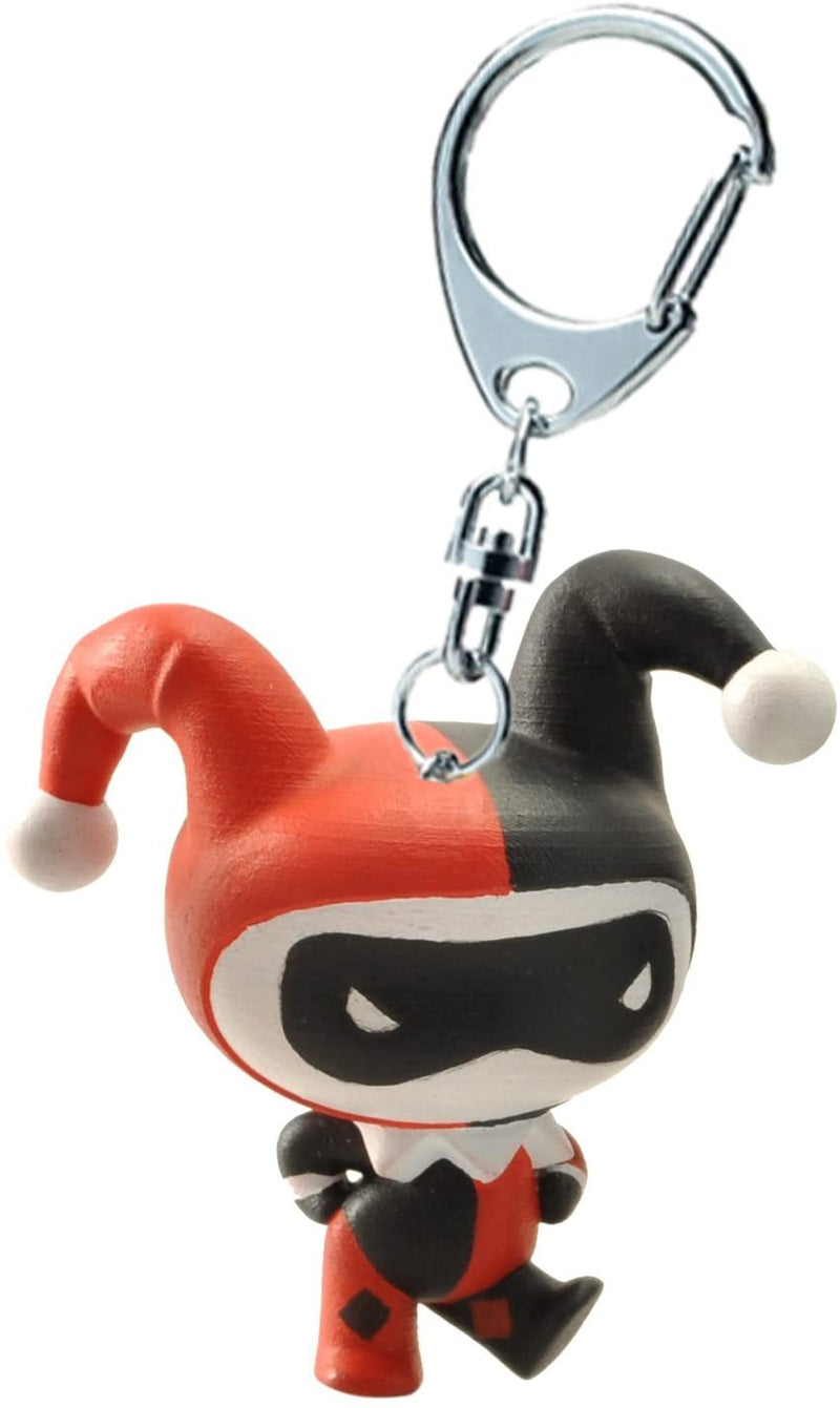 E-CONCEPT DC comics chibi Harley Quinn keychain