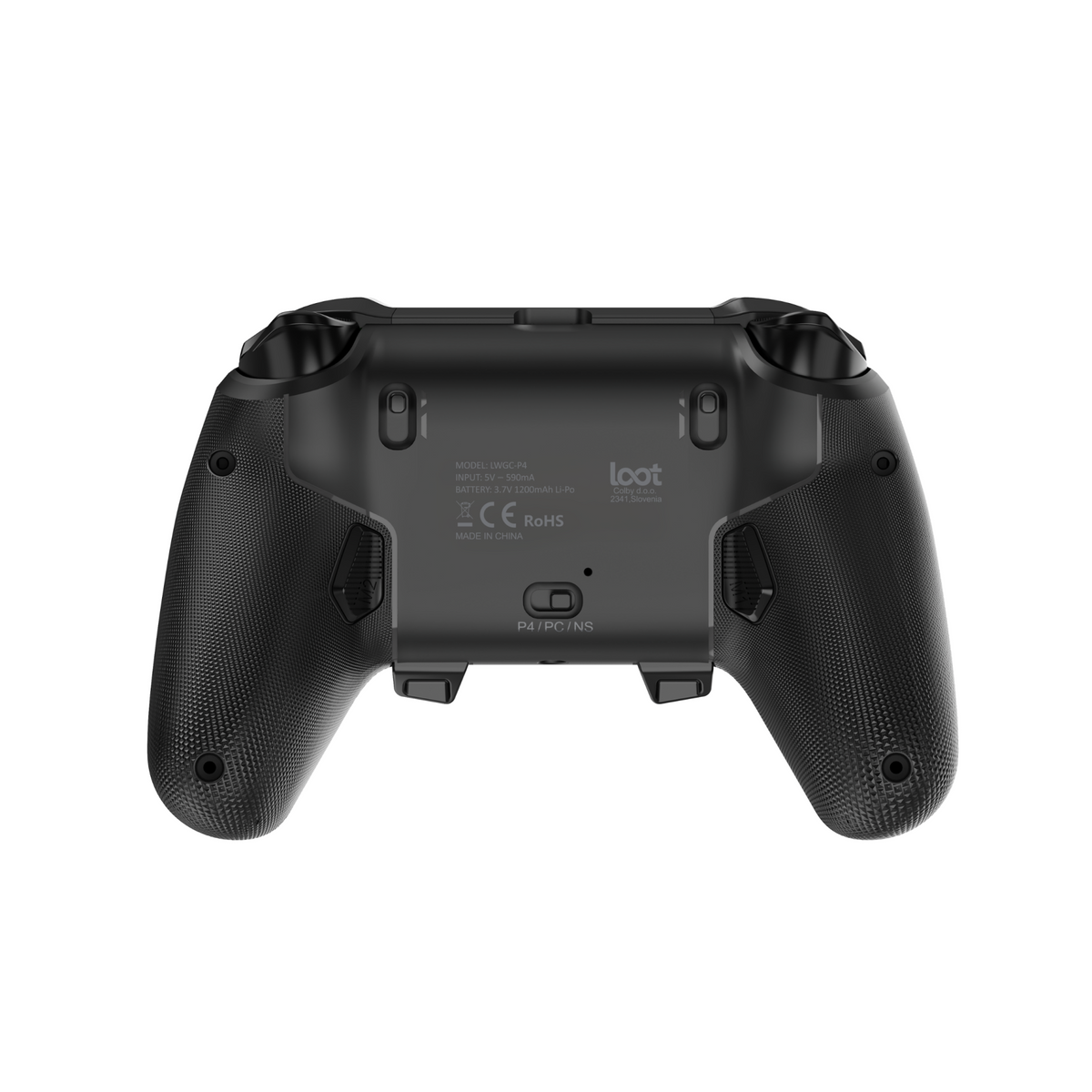 LOOT WIRELESS GAMING CONTROLLER PS4/SWITCH/PC/MOBILE - BLACK