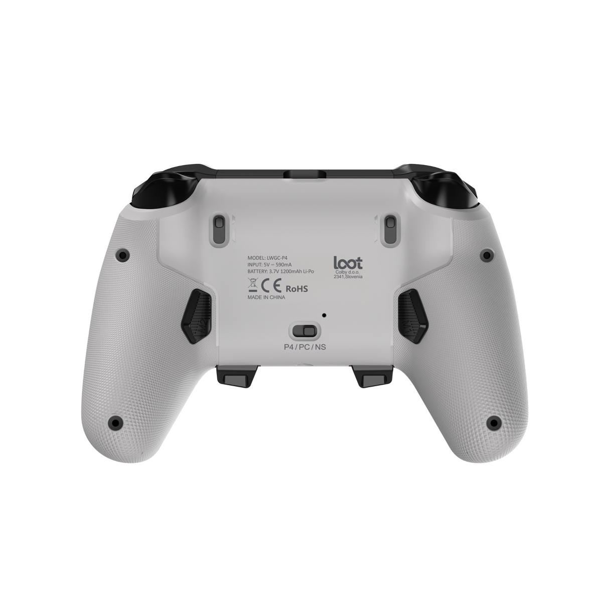 LOOT WIRELESS GAMING CONTROLLER PS4/SWITCH/PC/MOBILE - CAMO GREY