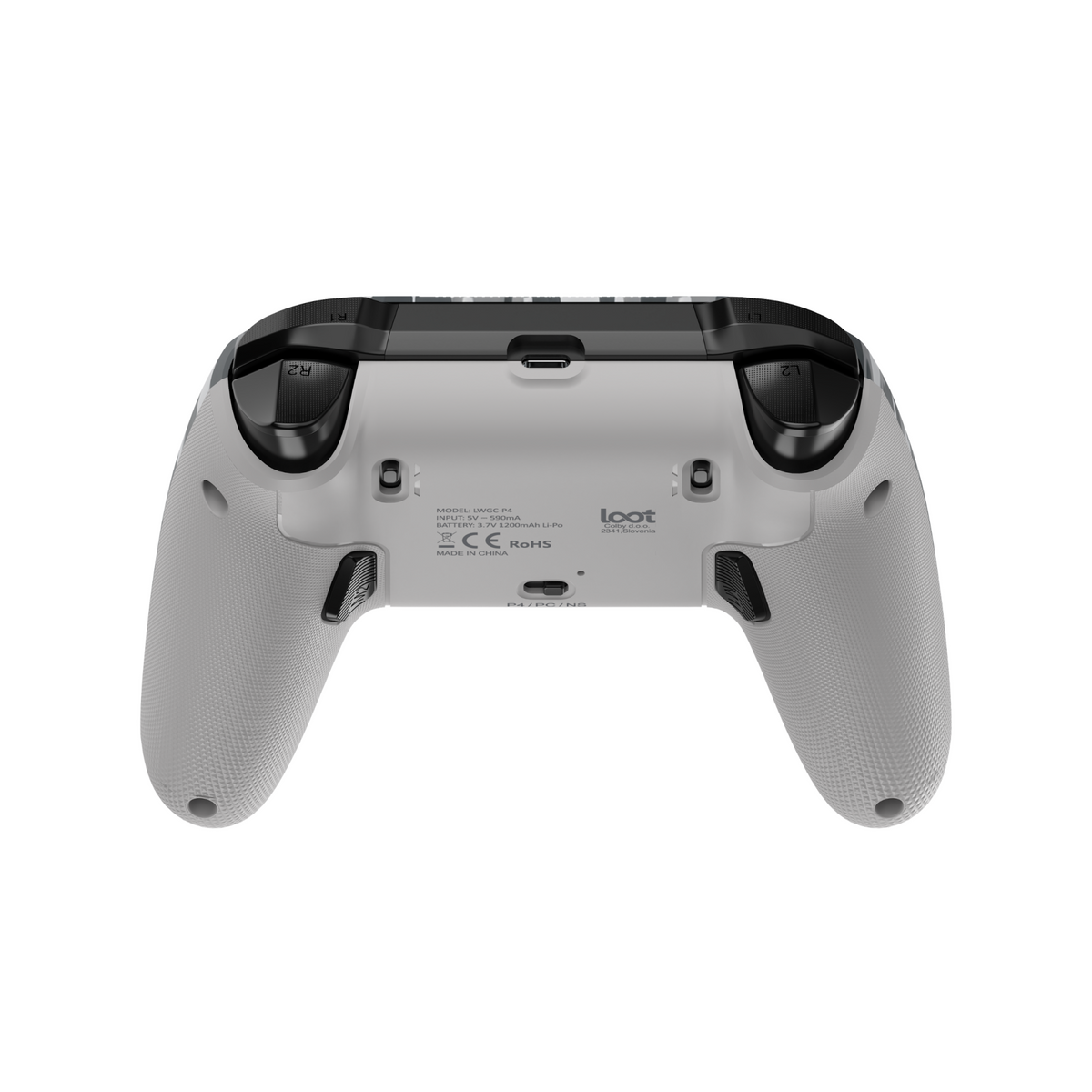 LOOT WIRELESS GAMING CONTROLLER PS4/SWITCH/PC/MOBILE - CAMO GREY