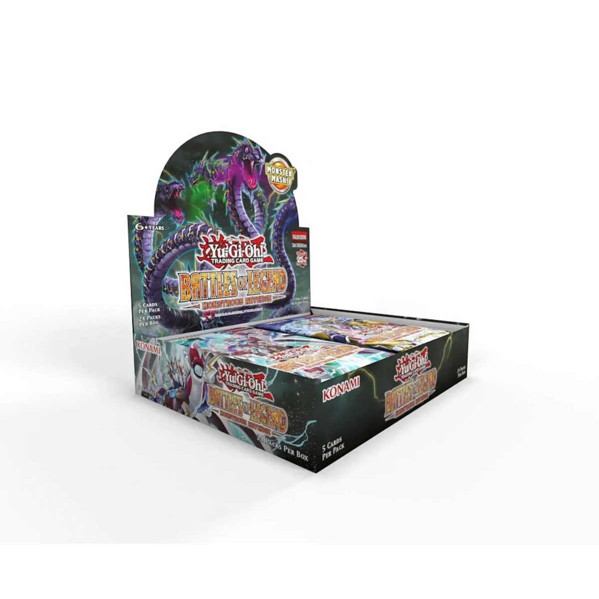 YU-GI-OH! TCG: BATTLES OF LEGEND: MONSTROUS REVENGE - BOOSTER DISPLAY (24 PACKS)