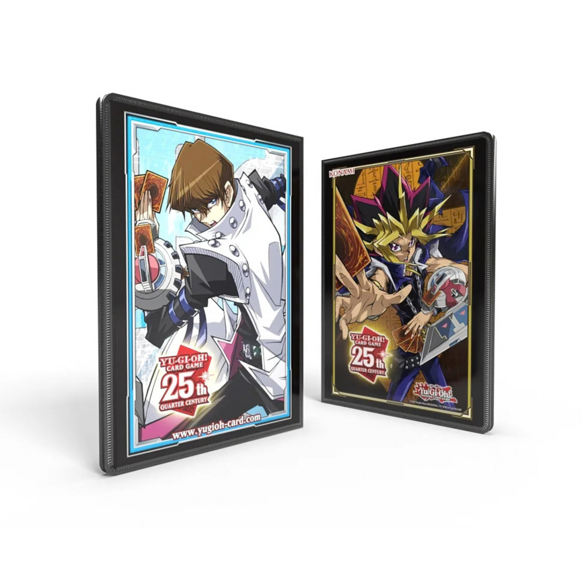 YU-GI-OH! ACCESSORIES: YUGI & KAIBA QUARTER CENTURY - 9-POCKET PORTFOLIO