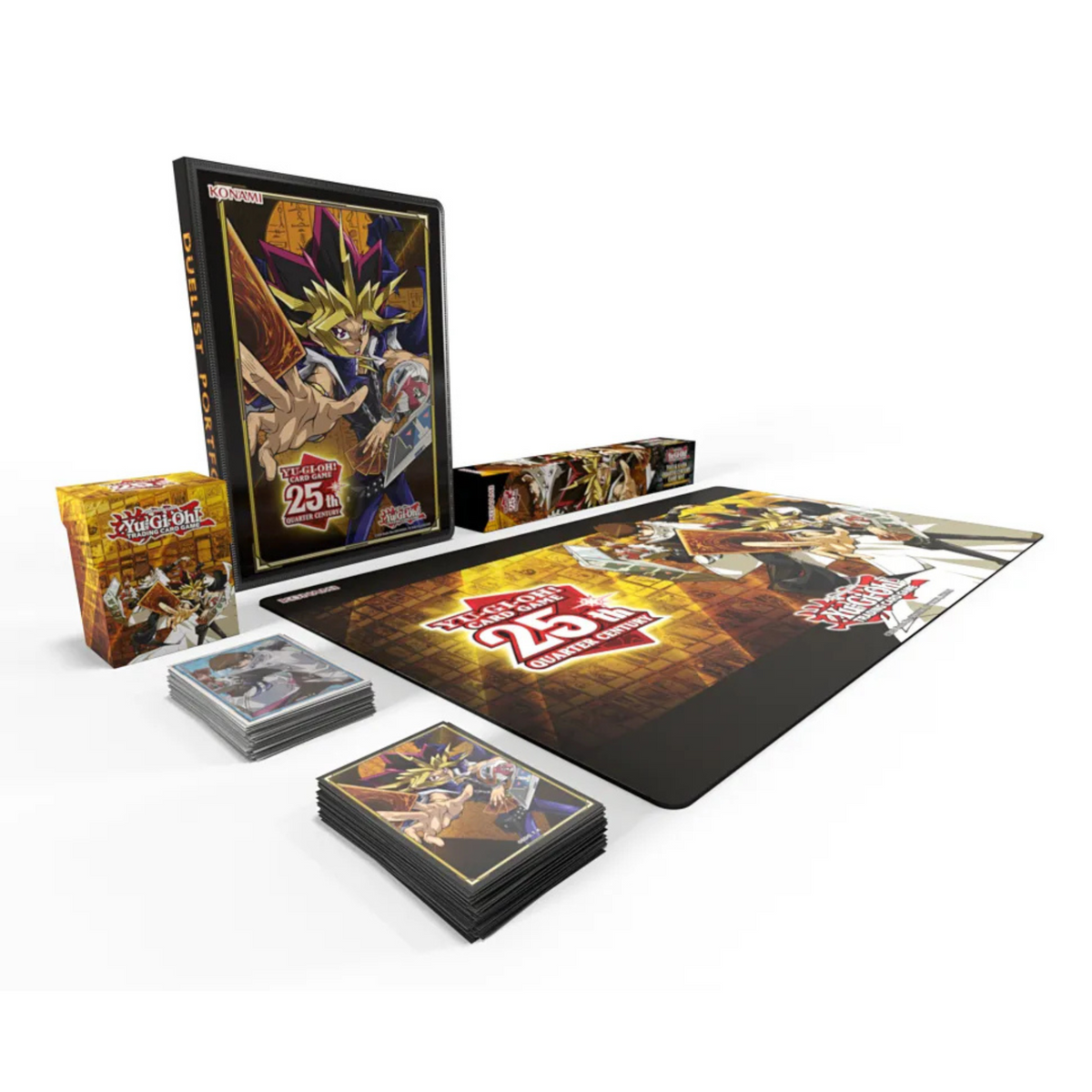 YU-GI-OH! ACCESSORIES: YUGI & KAIBA QUARTER CENTURY - 9-POCKET PORTFOLIO