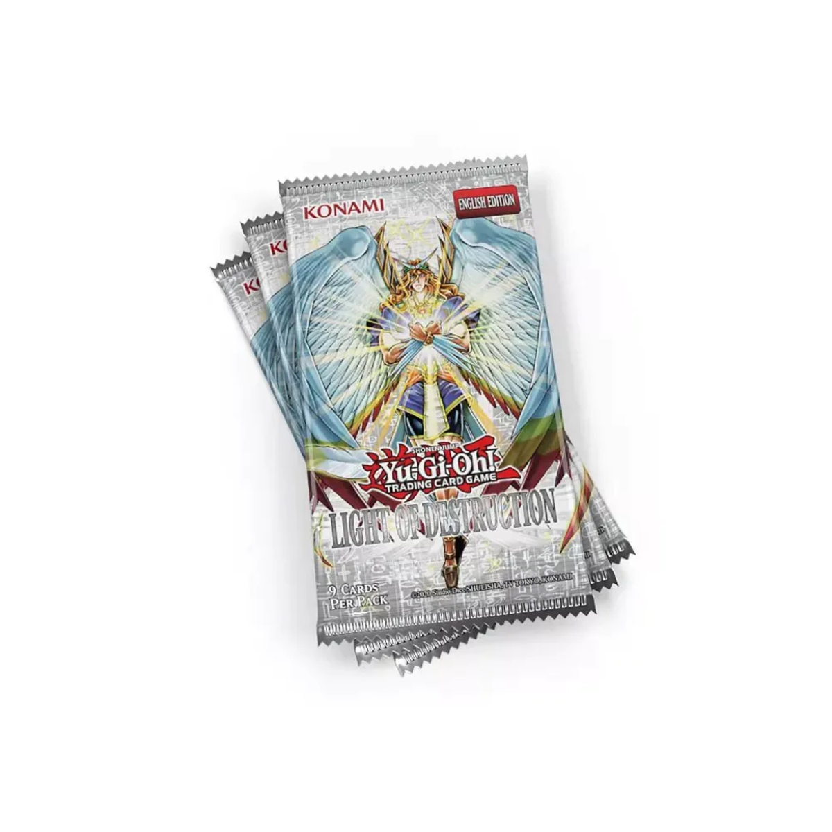 YU-GI-OH! TCG: LIGHT OF DESTRUCTION - UNLIMITED REPRINT - TUCKBOX (3 PACKS)